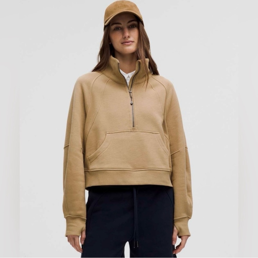 Lululemon Scuba Oversized Funnel Neck Half Zip